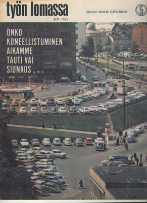 Työn lomassa n:o 8/9 1965 Tanskan kruunuperijätär Margrethe.