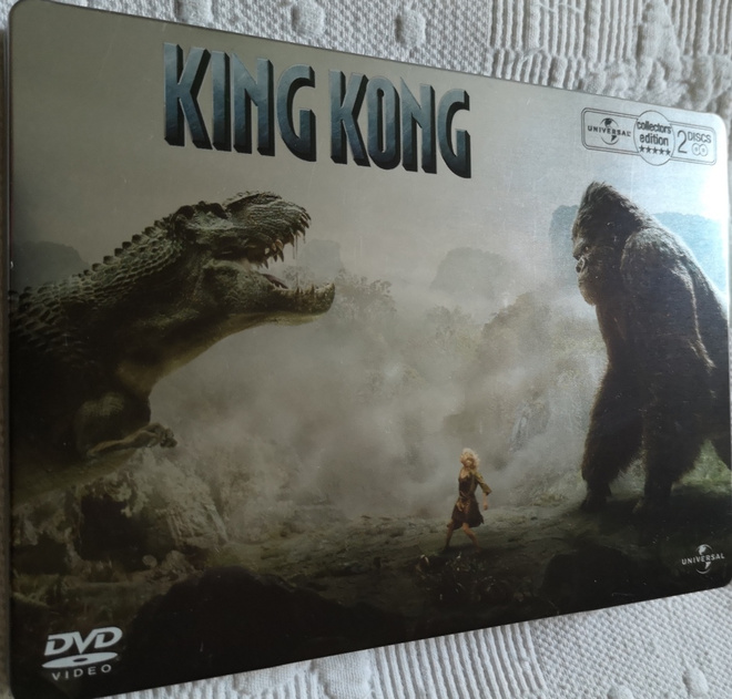 King Kong steelbook DVD