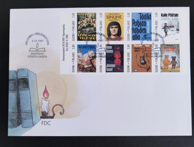 1997 FDC Kirja 1900-luvulla