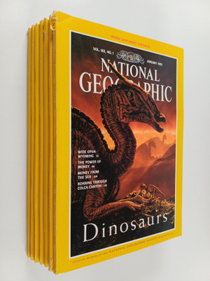National geographic puolivuosikerta 1993 (1-7)