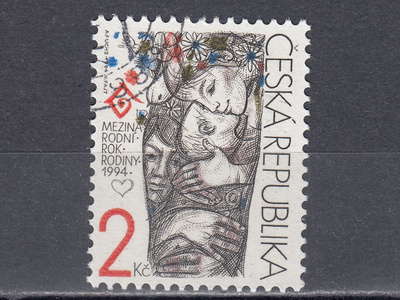 Tsekki 1994 Mi 31 International Day of the Family