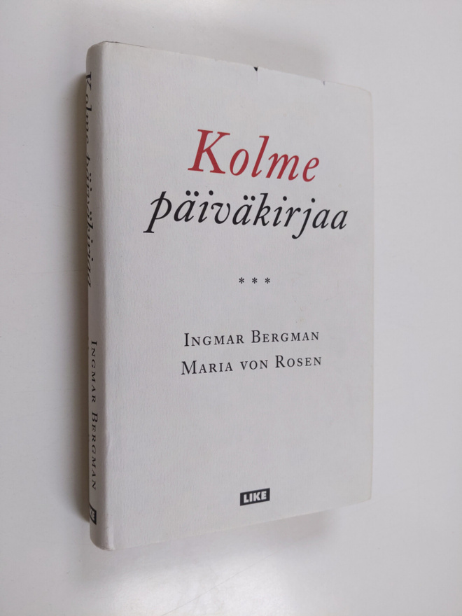 Ingmar Bergman : Kolme päiväkirjaa