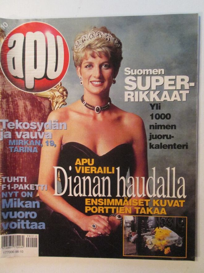 APU LEHTI 10 / 1998 VIIKKOLEHTI SISÄLLYSLUETTELOT KUVISSA