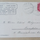 Nuori leidi ja lintu penkillä, mv pk, p. 1905 - pikkukuva 2