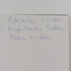 Marja Lindfors : Kurpitsa (signeerattu, tekijän omiste) - pikkukuva 3