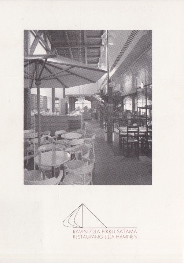Helsinki: Ravintola Pikku Satama - sisäkuva