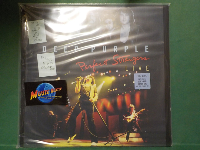 DEEP PURPLE - PERFECT STRANGER LIVE M-/M- 2LP + DVD