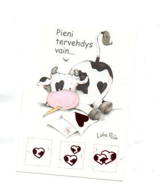 °°PIENI TERVEHDYS VAIN.....°° -KORTTI / Lolie Pop