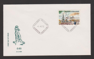 FDC 1976 Yleismerkki 0,80 mk Havis Amanda