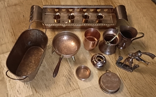 Kupariesineitä (Kynt.jalka,Figuuri,Kaadin,Ym.)