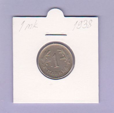 1 mk v.1938 KM#30