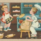 Leivonta-aiheinen postikortti 1930-luvulta - pikkukuva 1