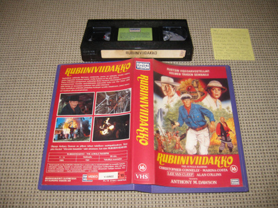 Rubiiniviidakko-VHS (FIx, Lee Van Cleef, Europa Vision,1985)