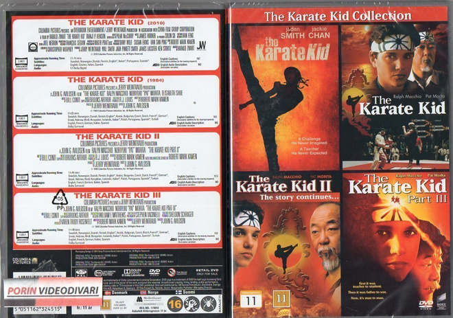 Karate Kid Collection 4 Movie	(54 437)	UUSI	-FI-	DVD		(4)