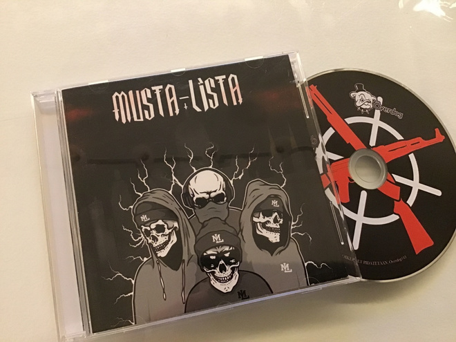 Musta-Lista . Tiet on pimeitä MKDMSK mikidimaski CD