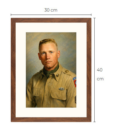 Uusi Larry Thorne Törni art print kehystetty 30 cm x 40 cm