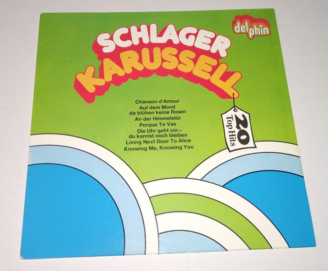 SCHLAGER KARUSSELL 6 LP DELPHIN RECORDS 11 081