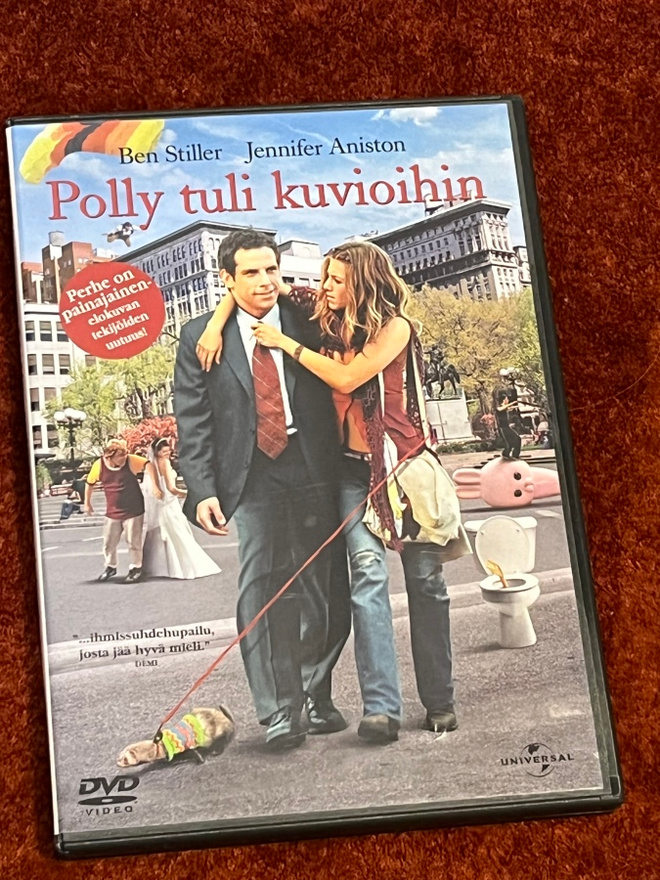 POLLY TULI KUVIOIHIN - DVD - jennifer aniston
