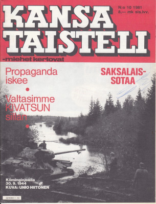 Kansa Taisteli 10/1981 Saksalais-sotaa
