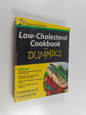 Dr. Sarah Brewer ym. : Low-Cholesterol Cookbook For Dummies