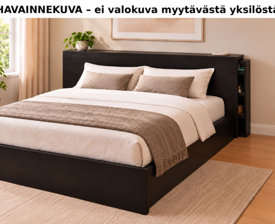 IKEA 160x200 moottorisänky – 2 moottoripohjaa
