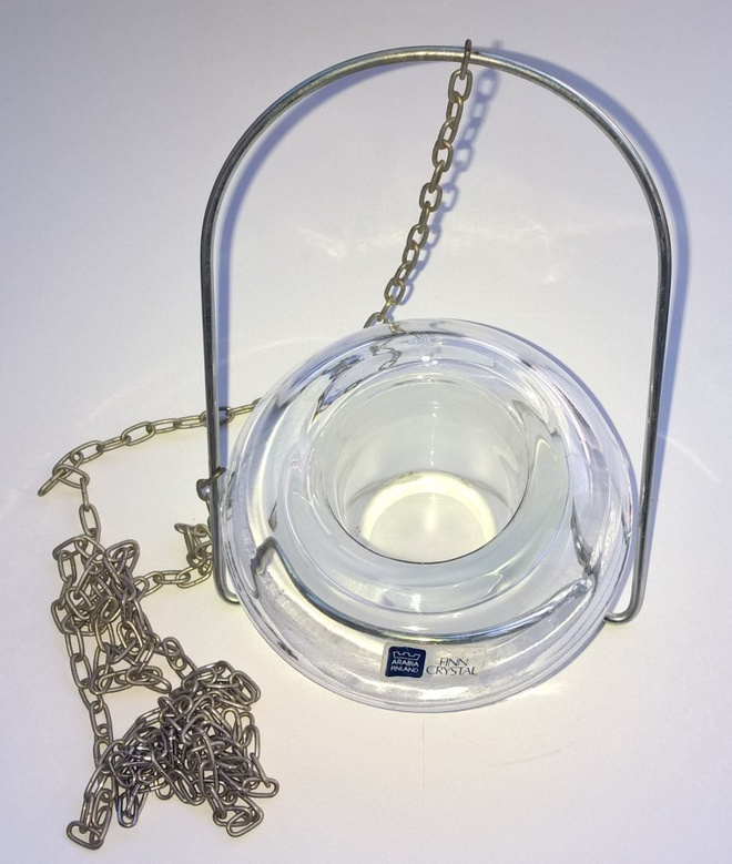 ARABIA TUIKKU FINN CRYSTAL TELINE + KETJU