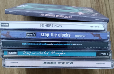 Oasis / Liam Gallagher CD kokoelma