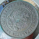 1 MARKKA v.1908 hopeaa - pikkukuva 2