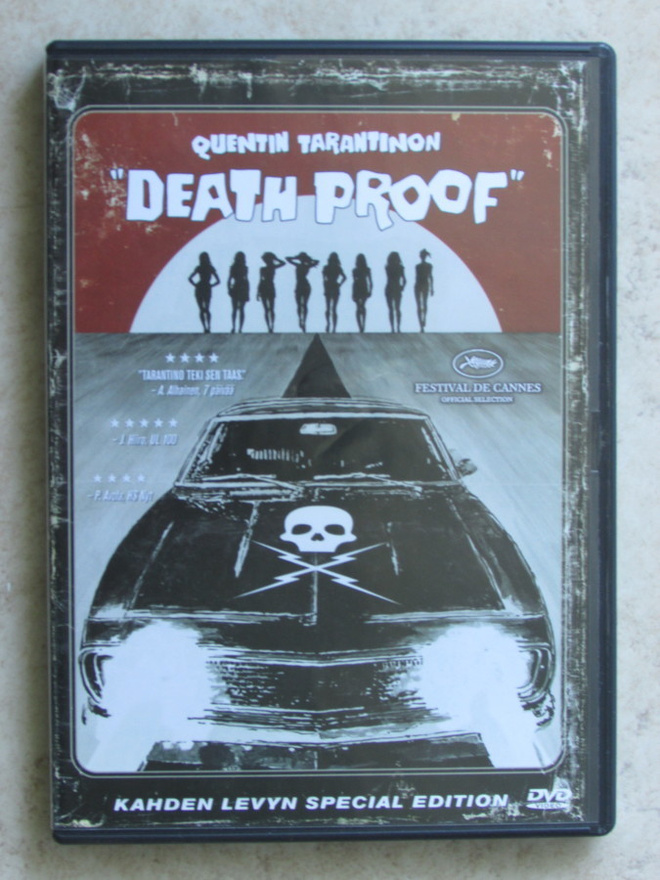 Death Proof, 2 x DVD. Kurt Russell