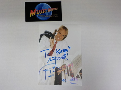 RICHARD CLAYDERMAN NIMIKIRJOITUS