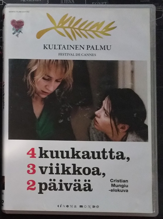 4 kuukautta, 3 viikkoa, 2 päivää - DVD