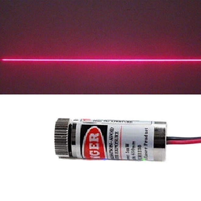 Viiva Laser 650nm 5mW 5v