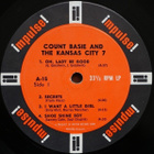 Count Basie And The Kansas City 7 (LP) - pikkukuva 4