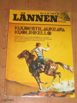 LÄNNEN -sarja 4 / 1977 Kuudestilaukeava kuolinkello