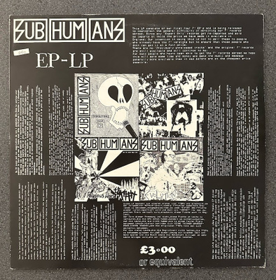 Subhumans - EP-LP + liite1985