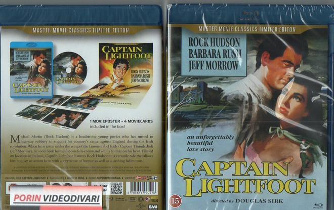 Captain Lightfoot	(78 320)	UUSI	-FI-		BLU-RAY		rock hudson	1