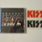 Kiss Greatest Kiss Japanilainen CD OBI Tarra-arkki - pikkukuva 1