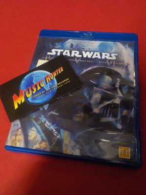 STAR WARS IV + V + VI 3x BLU-RAY