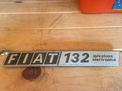 FIAT 132 TAKAMERKKI.