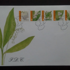 FDC Kukkia Kielot 1.1.2002 LaPe 1590-1594 - pikkukuva 1