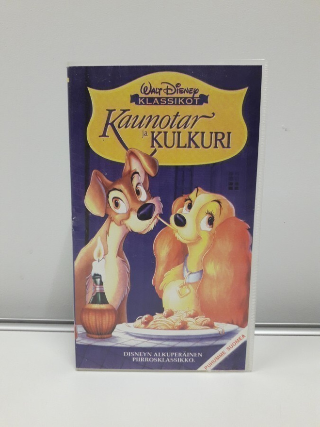 Kaunotar Ja Kulkuri (Walt Disney klassikot, vhs)