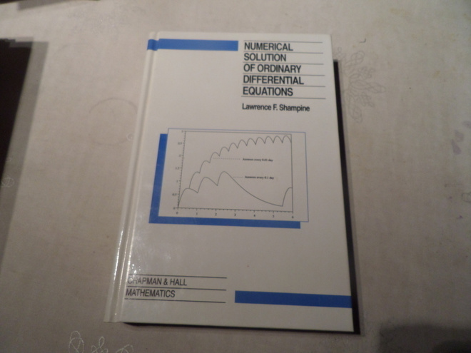numerial solution of ordinary differntial equations