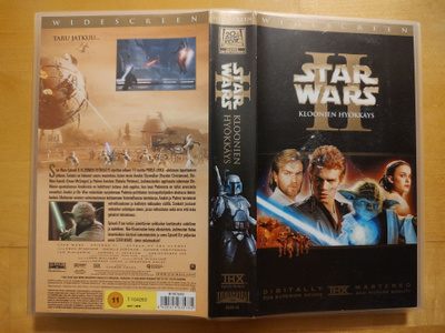 Star Wars II - kloonien hyökkäys VHS