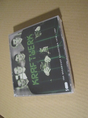 Kraftwerk The broadcast collection 1970-1981 5x cd boxi muov