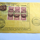 1925 Saksa osoitekortti Pietarsaareen kaksipuoleiset merkit - pikkukuva 2