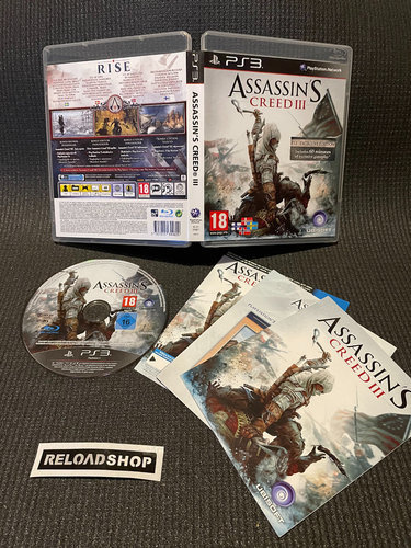 Assassin's Creed III (Exclusive Edition) - Nordic PS3 - CiB