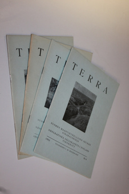 Terra 1952 n:o 1-4 (vol 64) : Suomen maantieteellisen seu...