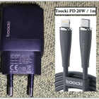 Musta USB C -laturi + 1m USB C - Lightning-kaapeli #28549 - pikkukuva 1