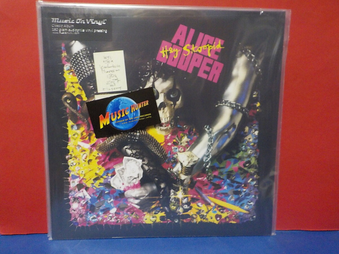 ALICE COOPER - HEY STOOPID UUSI HOL 2017 180G LP