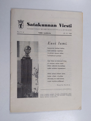 Satakunnan viesti 3-4/1948